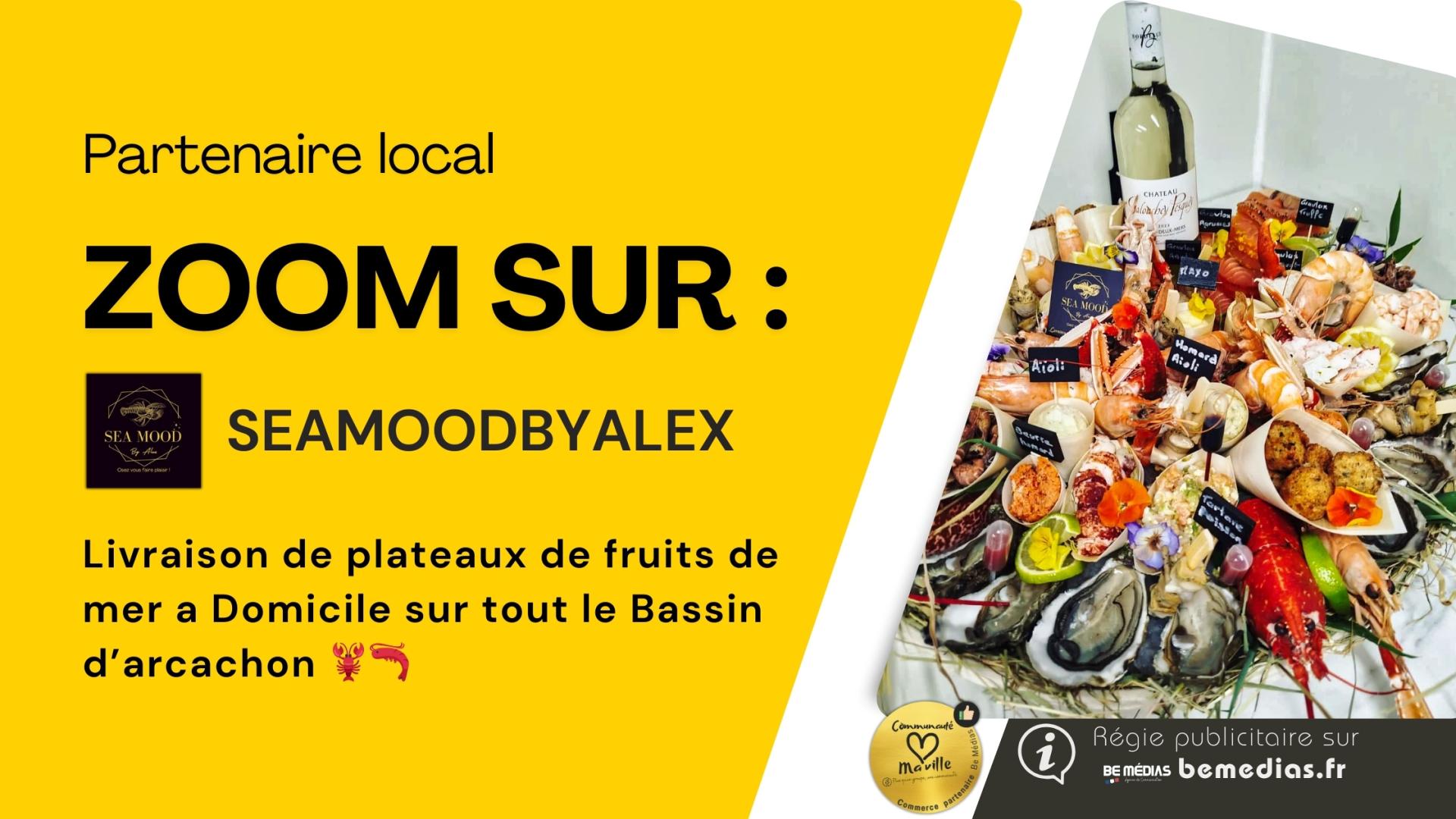 Seamoodbyalex Plateaux de fruits de mer livrés sur le bassin d'Arcachon